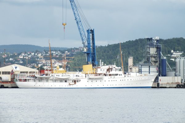 Norwegian royal boat